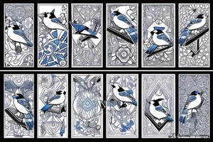 Blue Jay tattoo idea