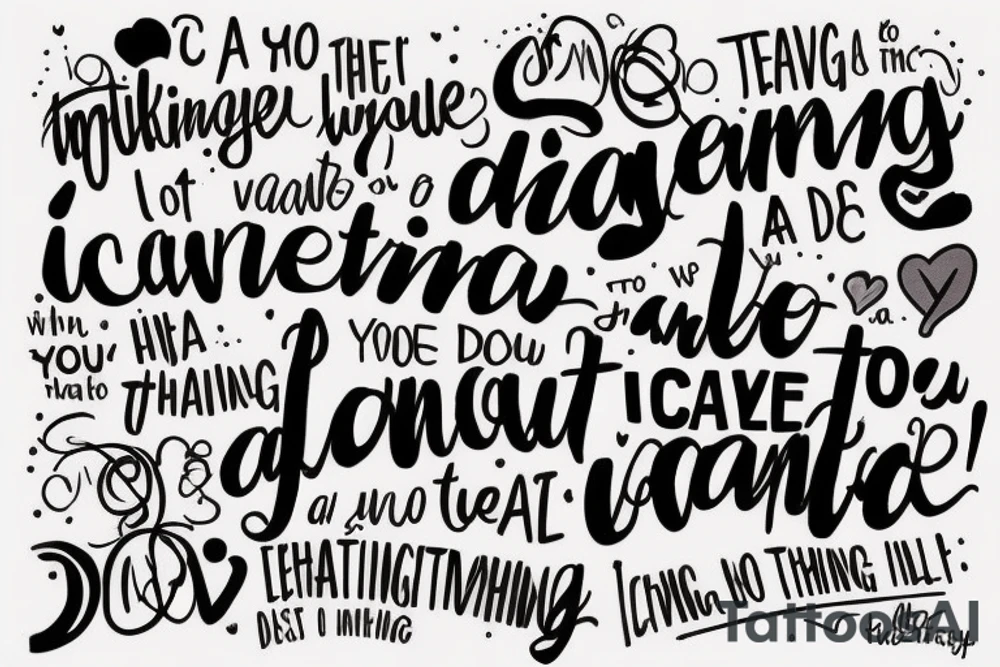 Mix all theese quotes in one tatoo : Dream as you'll live forever, You can do anything, you cannot do everything, make an impact, It's the people crazy enough to think they can change the world that do tattoo idea