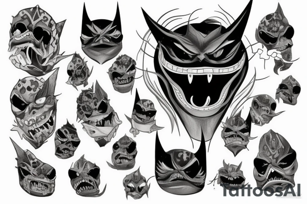 Gengar tattoo idea