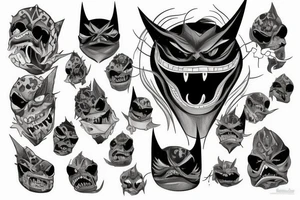 Gengar tattoo idea