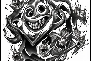 Gengar tattoo idea