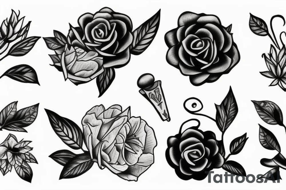 bloom and decay tattoo idea