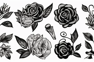 bloom and decay tattoo idea