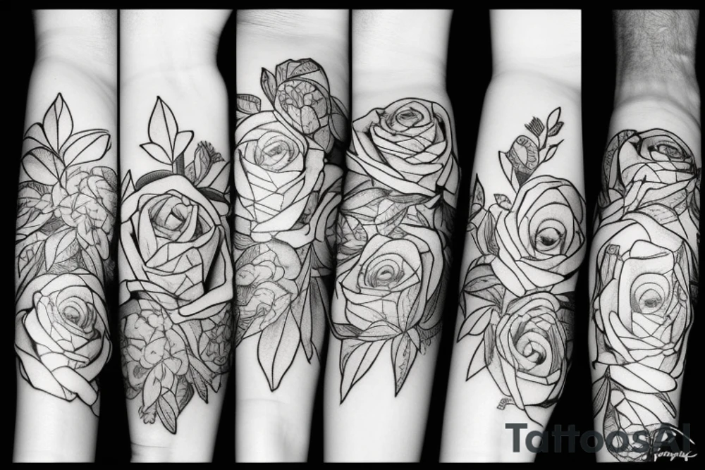 bloom and decay tattoo idea