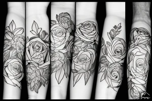 bloom and decay tattoo idea