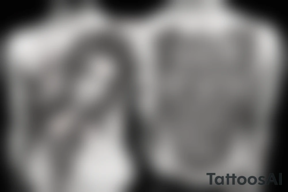 The empress holds  a sword tattoo idea