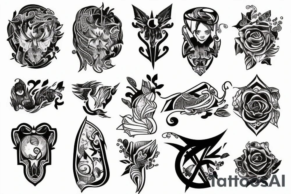 full sleve tattoo idea
