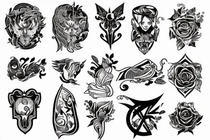 full sleve tattoo idea