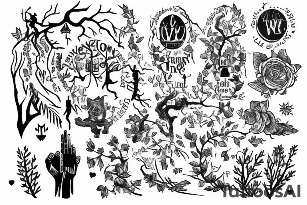 On top of it tenderness grows, freedom grows, light grows
 Its branches were a maze that only I could solve
 And the rebellious wind blows in it
 I don't climb trees anymore, but the tops of my heart are countless
 ?And today, who will call me down? tattoo idea