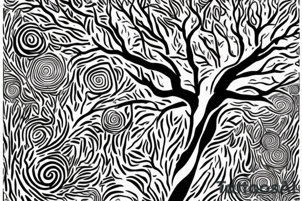 On top of it tenderness grows, freedom grows, light grows
 Its branches were a maze that only I could solve
 And the rebellious wind blows in it
 I don't climb trees anymore, but the tops of my heart are countless
 ?And today, who will call me down? tattoo idea