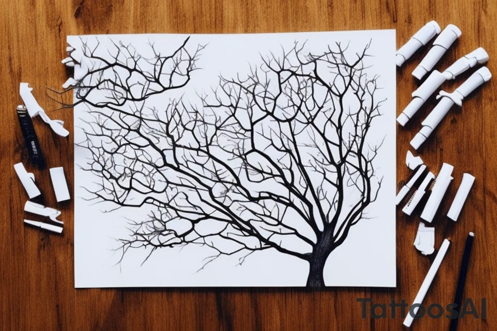On top of it tenderness grows, freedom grows, light grows
 Its branches were a maze that only I could solve
 And the rebellious wind blows in it
 I don't climb trees anymore, but the tops of my heart are countless
 ?And today, who will call me down? tattoo idea