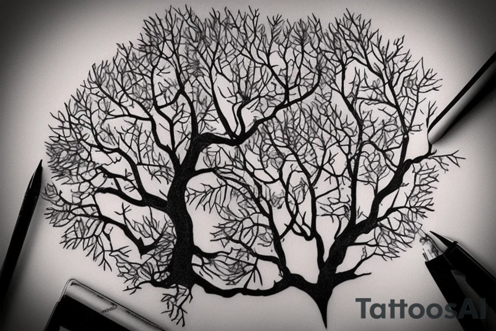 On top of it tenderness grows, freedom grows, light grows
 Its branches were a maze that only I could solve
 And the rebellious wind blows in it
 I don't climb trees anymore, but the tops of my heart are countless
 ?And today, who will call me down? tattoo idea