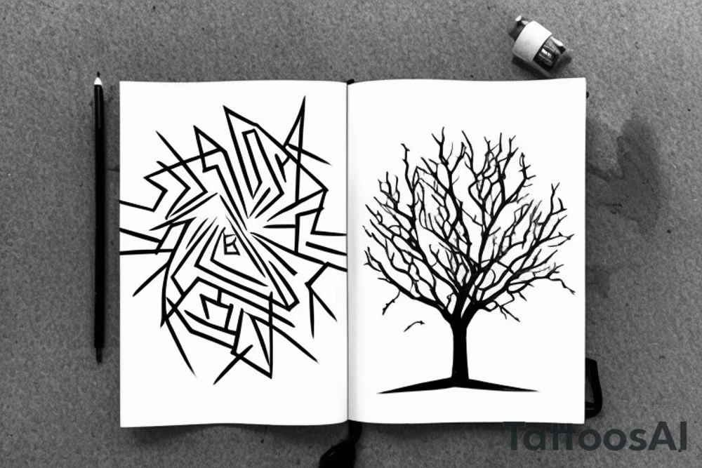 On top of it tenderness grows, freedom grows, light grows
 Its branches were a maze that only I could solve
 And the rebellious wind blows in it
 I don't climb trees anymore, but the tops of my heart are countless
 ?And today, who will call me down? tattoo idea