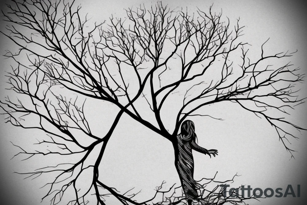 On top of it tenderness grows, freedom grows, light grows
 Its branches were a maze that only I could solve
 And the rebellious wind blows in it
 I don't climb trees anymore, but the tops of my heart are countless
 ?And today, who will call me down? tattoo idea