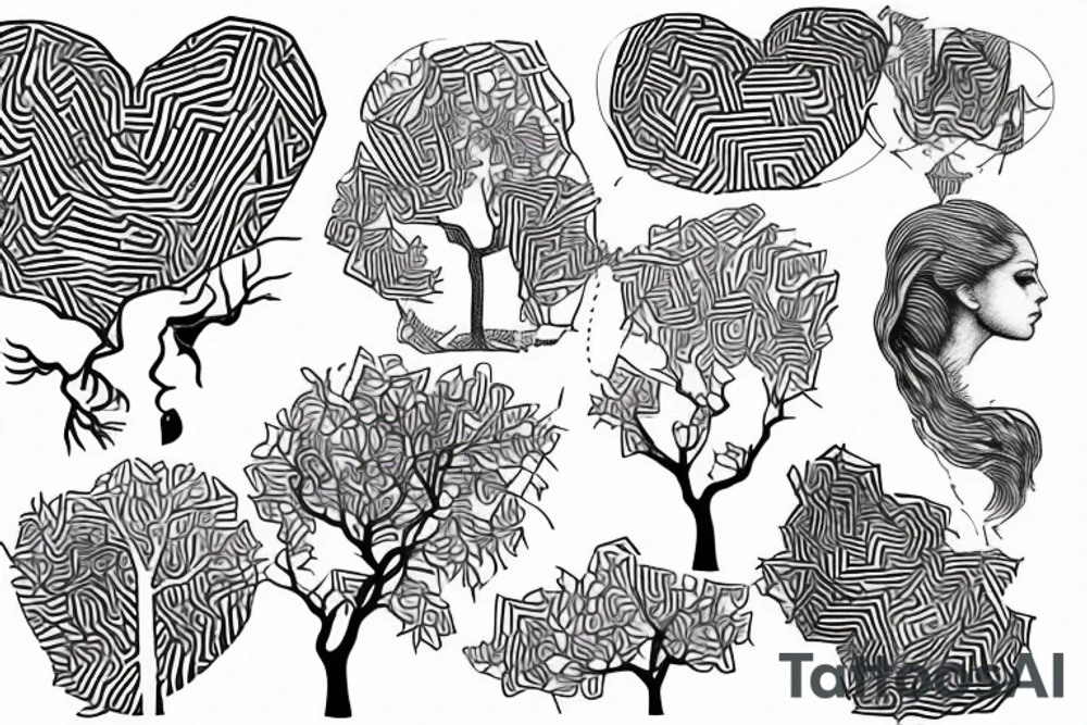 On top of it tenderness grows, freedom grows, light grows
 Its branches were a maze that only I could solve
 And the rebellious wind blows in it
 I don't climb trees anymore, but the tops of my heart are countless
 ?And today, who will call me down? tattoo idea