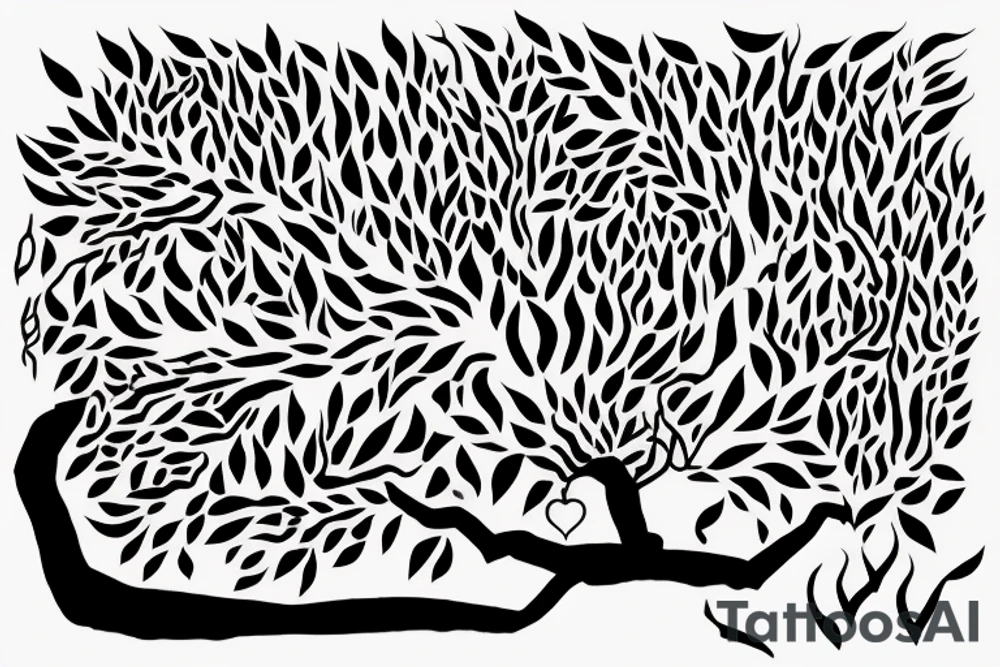 On top of it tenderness grows, freedom grows, light grows
 Its branches were a maze that only I could solve
 And the rebellious wind blows in it
 I don't climb trees anymore, but the tops of my heart are countless
 ?And today, who will call me down? tattoo idea