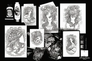 A siren of desire tattoo idea