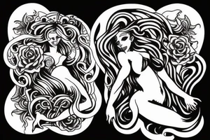 A siren temping you tattoo idea