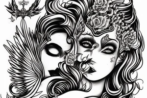 A siren temping you tattoo idea