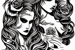 A siren temping you tattoo idea