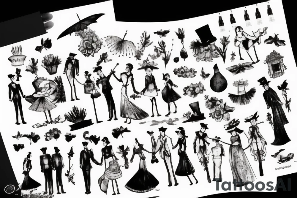 mary poppins tattoo idea