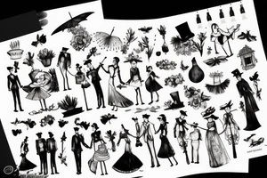 mary poppins tattoo idea