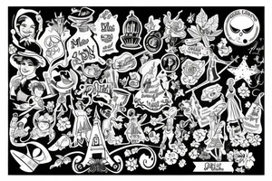 mary poppins tattoo idea
