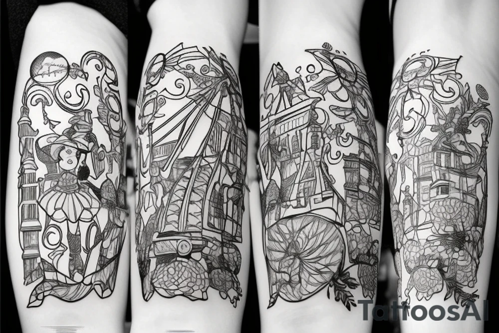 mary poppins tattoo idea