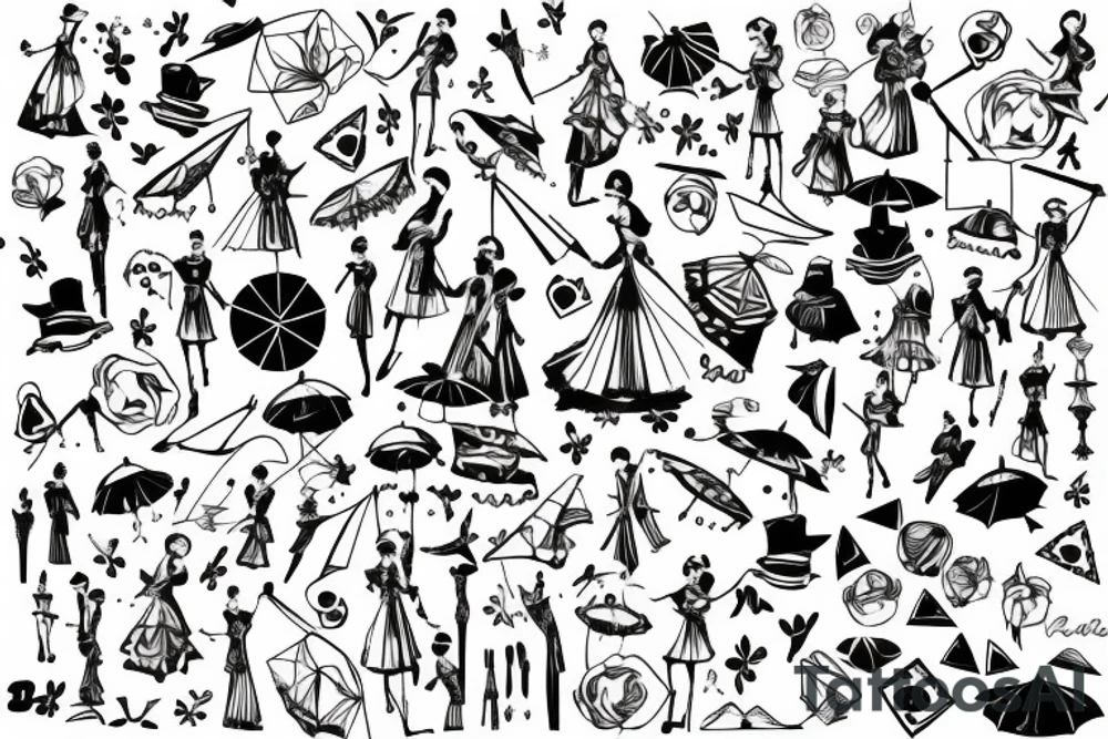 mary poppins tattoo idea