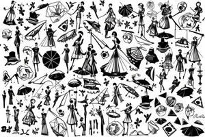 mary poppins tattoo idea