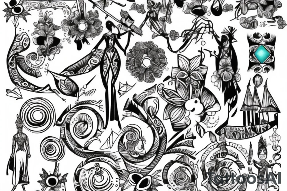 mary poppins tattoo idea