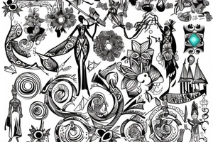 mary poppins tattoo idea