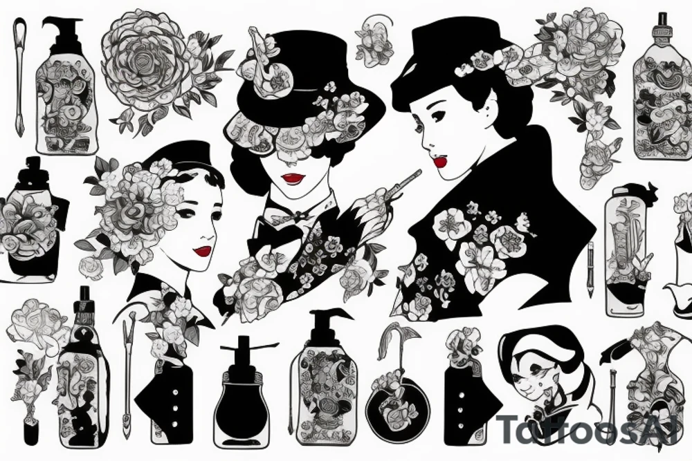 mary poppins tattoo idea