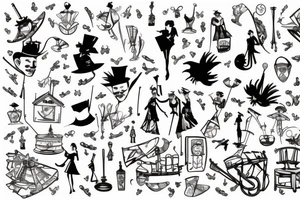 mary poppins tattoo idea