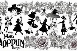 mary poppins tattoo idea