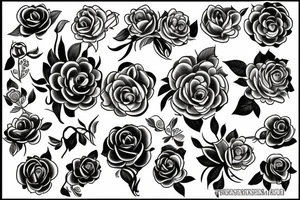 fleur de cerisier tattoo idea