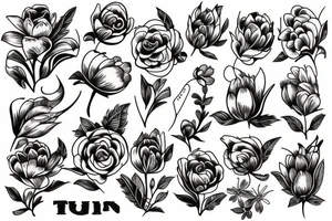 Tulpen tattoo idea