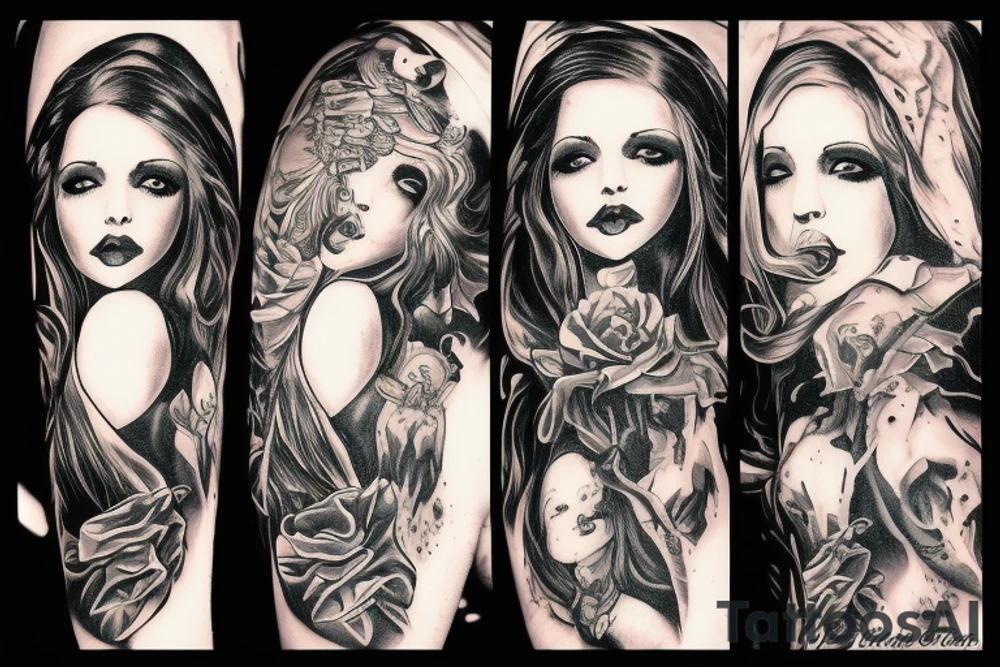 angel coming to kill annabell lee tattoo idea