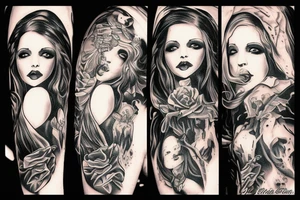 angel coming to kill annabell lee tattoo idea