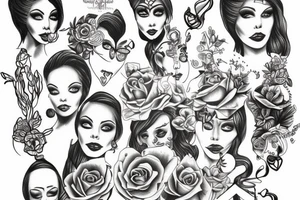sylvia plaths tattoo idea
