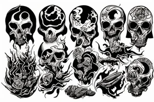 apocalypse tattoo idea
