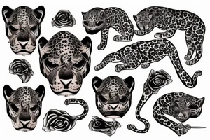 jaguar tattoo idea