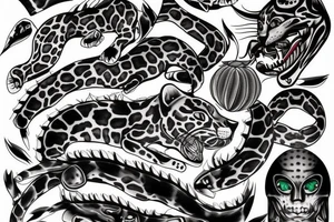 jaguar tattoo idea