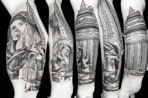 Bible art tattoo tattoo idea
