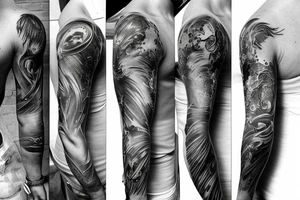 Full sleeve tattoo idea