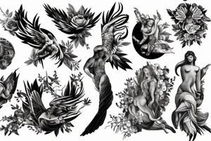 Full sleeve tattoo idea