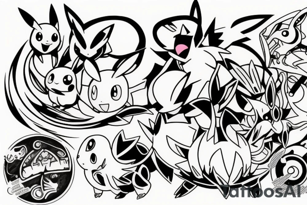 POKEMON tattoo idea