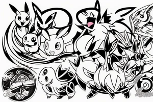 POKEMON tattoo idea