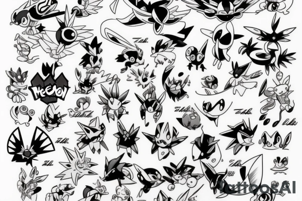 POKEMON tattoo idea