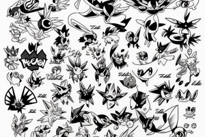 POKEMON tattoo idea